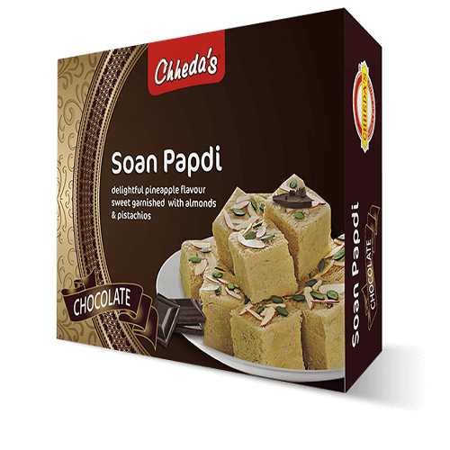 Chheda's Chocolate Soan Papdi (240g)