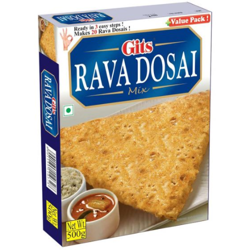 Gits Rava Dosa Mix (500g) - Dookan