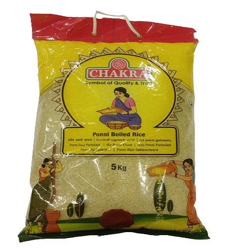 Chakra Ponni Boiled Rice (5kg)
