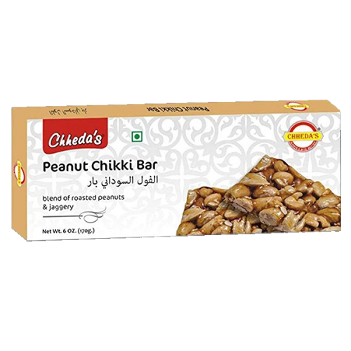 Chheda's Peanut Chikki Bar (170g)