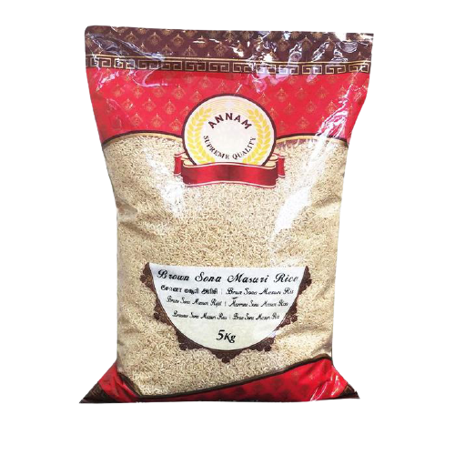 Annam Brown Sona Masoori Rice (5Kg)
