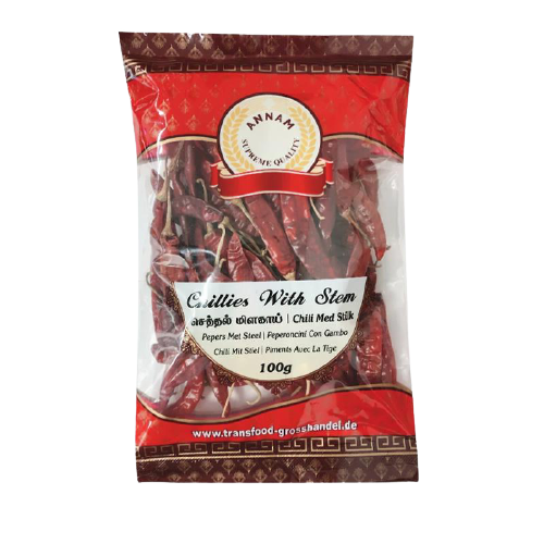 Annam Dried Red Chillies Long (250g)