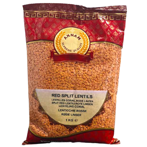 Annam Red Lentils / Masoor Split (500g)
