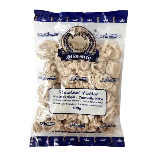 Annam Dried Bitter Gourd / Pavakkai Vatha (100g)