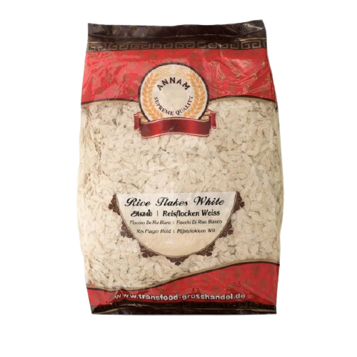 Annam Poha / Powa / Flattened Rice - Medium (500g)