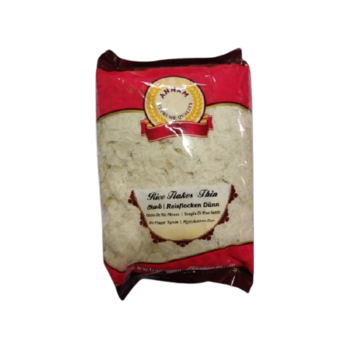 Annam Poha / Powa / Flattened Rice - Thin (500g)