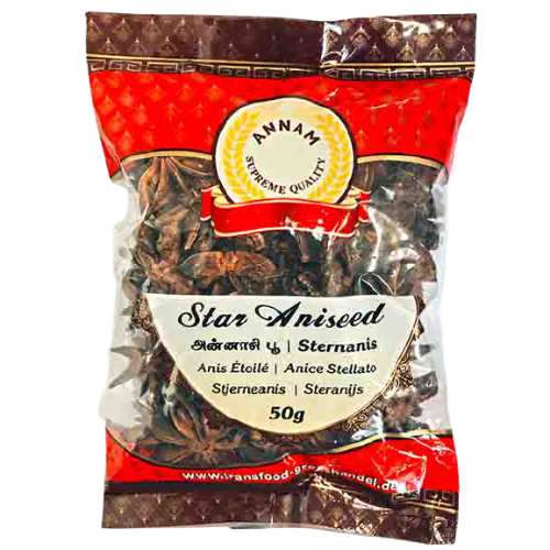 Annam Star Anise / Aniseeds (50g)