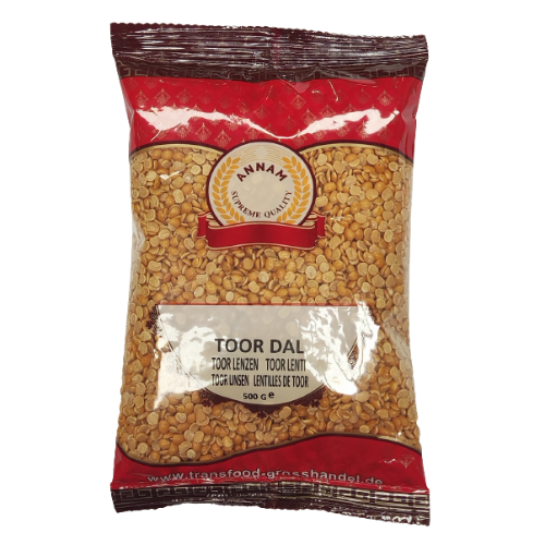 Annam Toor Dal Plain (Pigeon Peas) (500g)