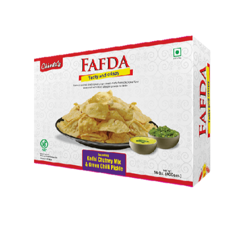 Chheda's Fafda with Chutney (400g)