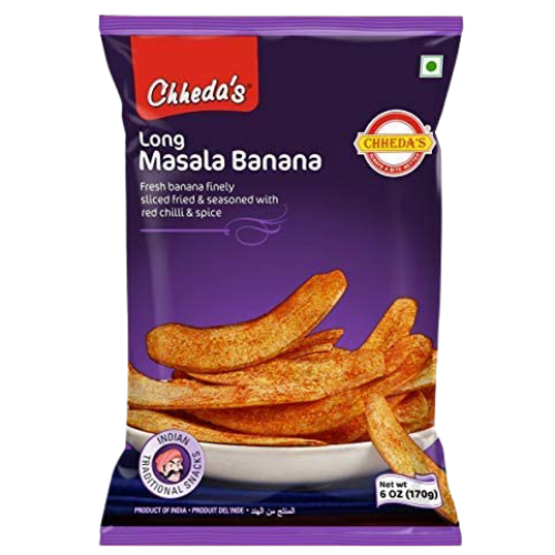Chheda's Long Masala Banana Chips (170g)