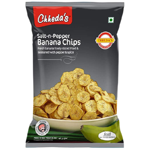 Chheda's Salt-n-Pepper Banana Chips (170g)