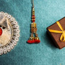 Load image into Gallery viewer, Ethnic Lumba Rakhi (1pcs)
