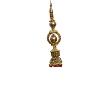 Load image into Gallery viewer, Jhumka Style Lumba Rakhi (1pcs)
