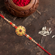 Load image into Gallery viewer, Kundan Rakhi (1pcs)
