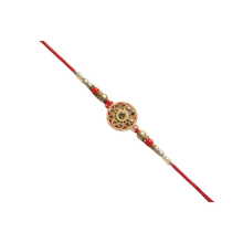 Load image into Gallery viewer, Meenakari Rakhi (1pcs)
