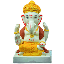 Load image into Gallery viewer, Shivrekar Ganesh Idol Eco-Friendly 9inch (1pc)
