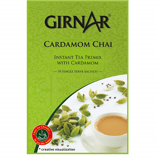 Girnar Cardamom Tea Instant Premix (140g)